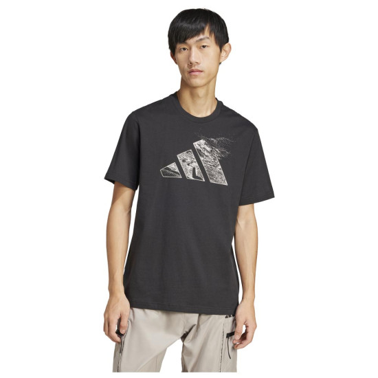 Adidas Ανδρική κοντομάνικη μπλούζα City Escape Logo Graphic Tee